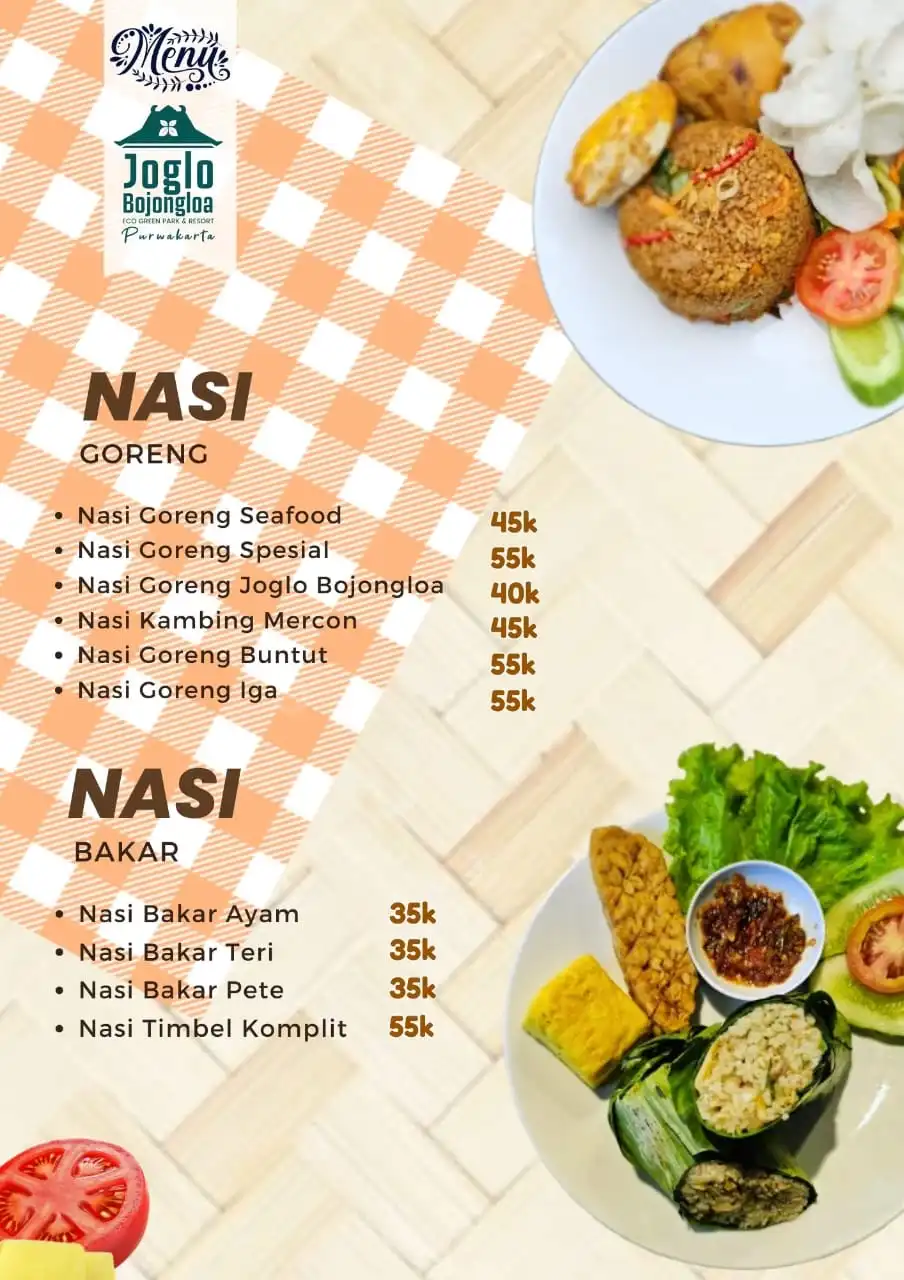 Menu joglo bojongloa 11