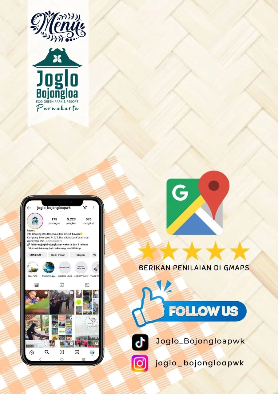 Menu joglo bojongloa 3