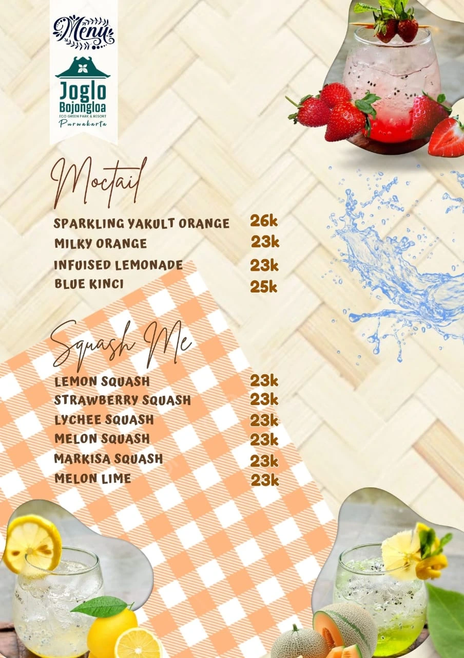 Menu joglo bojongloa 6